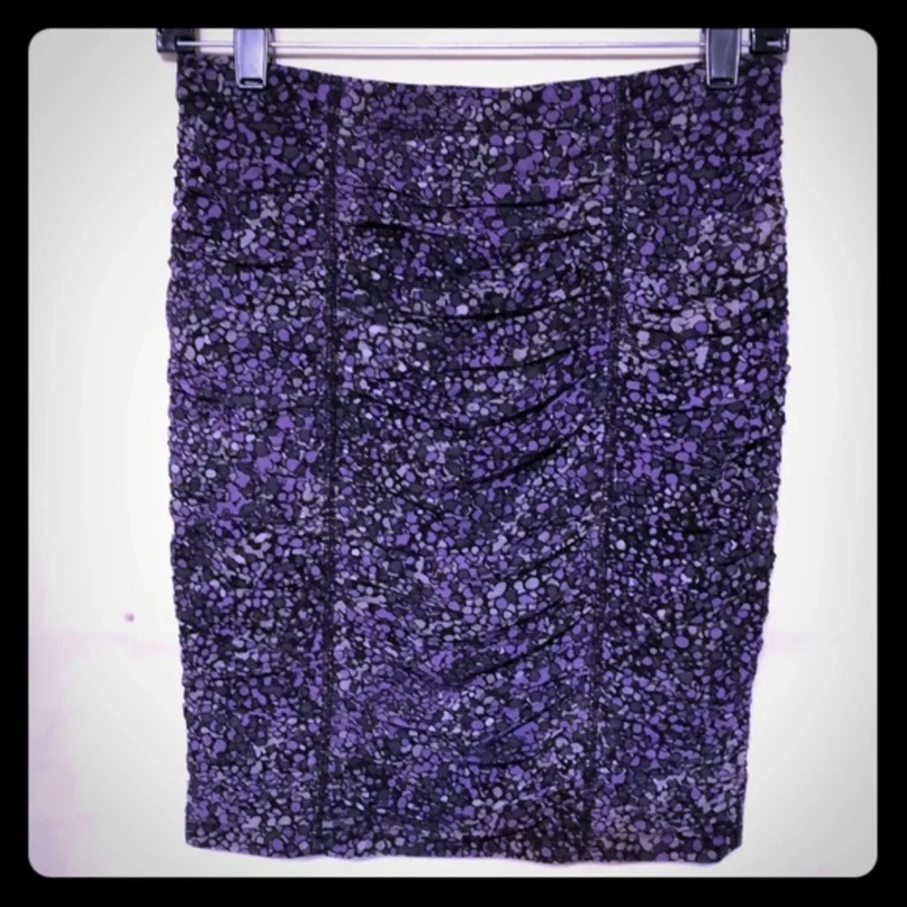 BCBG Maxazria Purple Skirt Size S